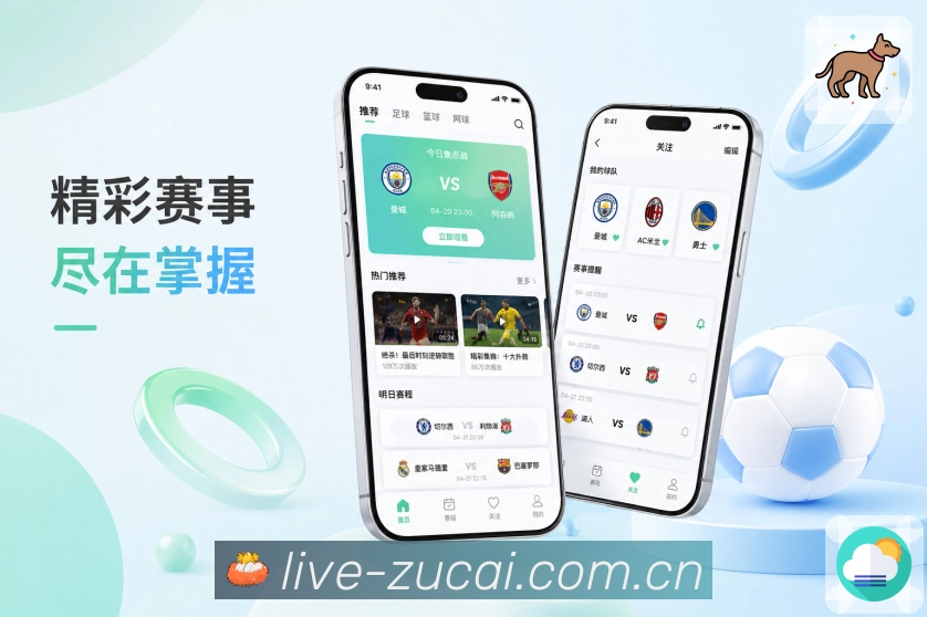 足彩网App亮点集合展示：实时赛况、个性关注、通俗数据和互动社区